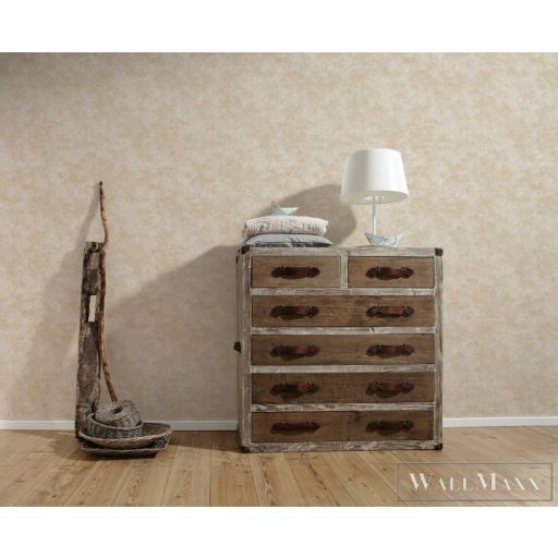 AS CREATION Royal Botanic 39407-3 bézs absztrakt mintás egyszínű XXL tapéta