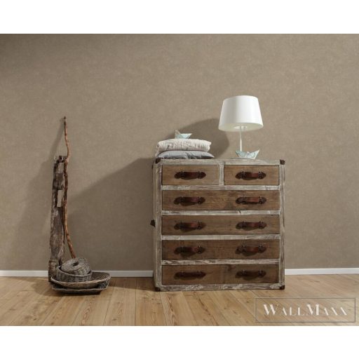 AS CREATION Royal Botanic 39407-5 barna absztrakt mintás egyszínű XXL tapéta