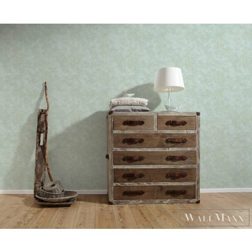 AS CREATION Royal Botanic 39407-6 zöld absztrakt mintás egyszínű XXL tapéta