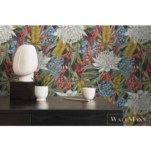 AS CREATION Drawn Into Nature 39428-2 színes virág mintás természet tapéta