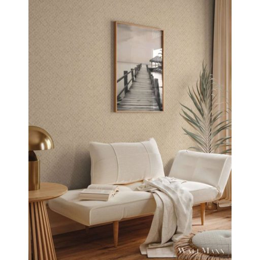AS CREATION Jade 39505-1 bézs térhatású modern tapéta