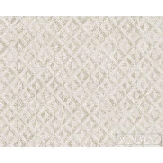   AS CREATION Jade 39505-2 krémszínű térhatású fémhatású tapéta