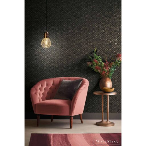 AS CREATION Jade 39505-3 barna térhatású fémhatású tapéta