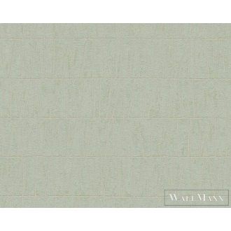   AS CREATION Jade 39506-1 zöld kő mintás fémhatású tapéta