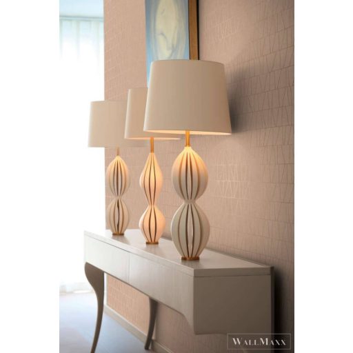 AS CREATION Jade 39506-5 pink kő mintás fémhatású tapéta