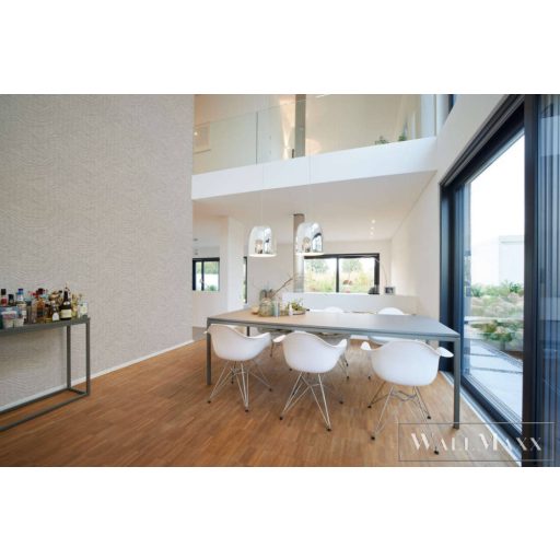 AS CREATION Jade 39507-2 bézs hullámos kőmintás tapéta