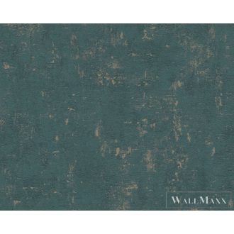 AS CREATION Jade 39512-2 zöld absztrakt egyszínű tapéta