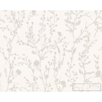   AS CREATION Casual Living 39546-4 krémszínű leveles vidéki tapéta