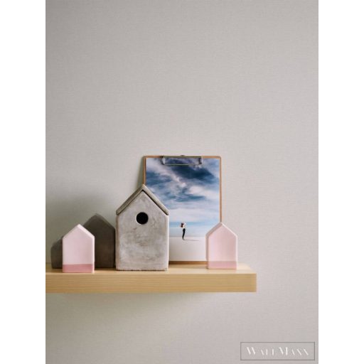 AS CREATION Casual Living 39547-1 bézs strukturált uni tapéta