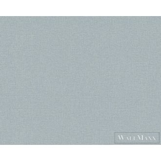   AS CREATION Casual Living 39547-6 kék strukturált uni tapéta