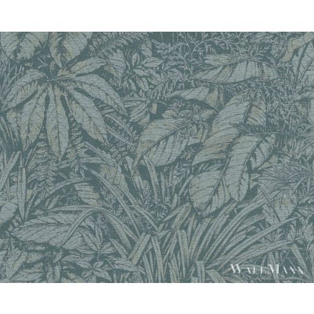 AS CREATION Smart Surfaces 39560-3 kék leveles modern tapéta