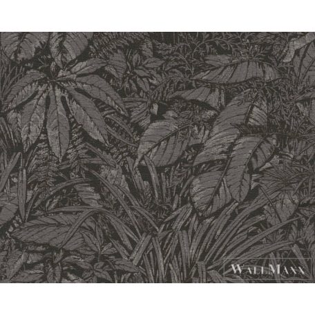 AS CREATION Smart Surfaces 39560-6 fekete leveles modern tapéta