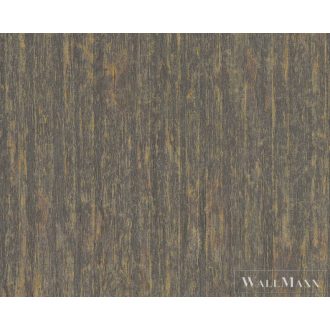   AS CREATION Smart Surfaces 39561-6 barna intarzia uni tapéta