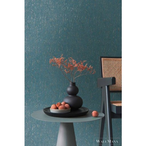 AS CREATION Smart Surfaces 39562-1 kék vidékies uni tapéta