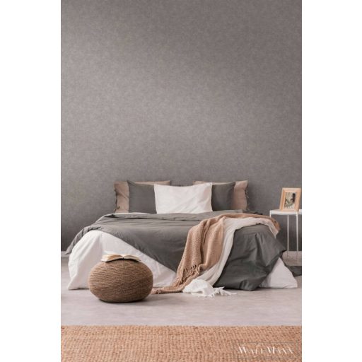 AS CREATION Smart Surfaces 39566-1 szürke szövet uni tapéta