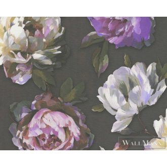   AS CREATION PintWalls 2 39609-1 lila virágos grafikai tapéta