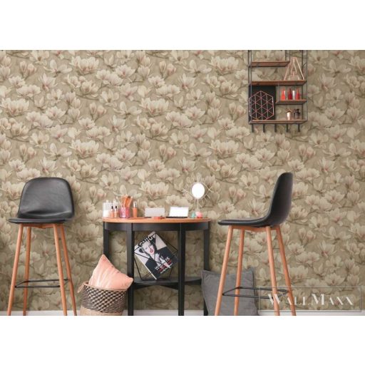 AS CREATION PintWalls 2 39610-1 rózsaszín virágos grafikai tapéta