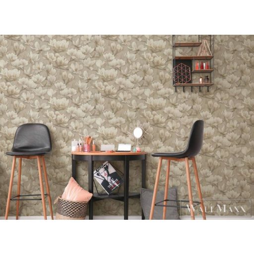 AS CREATION PintWalls 2 39610-2 krémszínű virágos grafikai tapéta