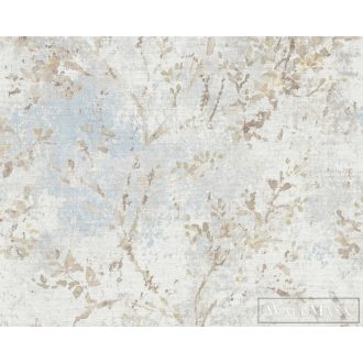   AS CREATION Stories of Life 39650-2 taupe leveles szövet tapéta