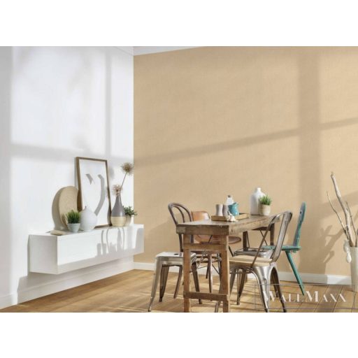 AS CREATION Stories of Life 39651-8 sárga szövet uni tapéta