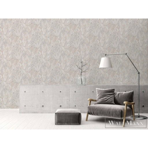 AS CREATION Stories of Life 39653-4 bézs leveles szövet tapéta