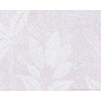   AS CREATION Stories of Life 39654-4 fémes leveles szövet tapéta