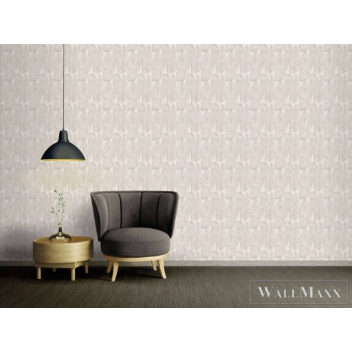 AS CREATION Stories of Life 39658-1 bézs leveles térhatású tapéta