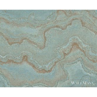   AS CREATION Stories of Life 39659-1 kék márvány modern tapéta