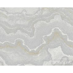   AS CREATION Stories of Life 39659-5 ezüst márvány modern tapéta