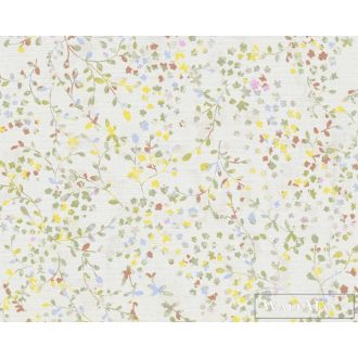   AS CREATION PintWalls 2 39747-1 zöld virágos grafikai tapéta