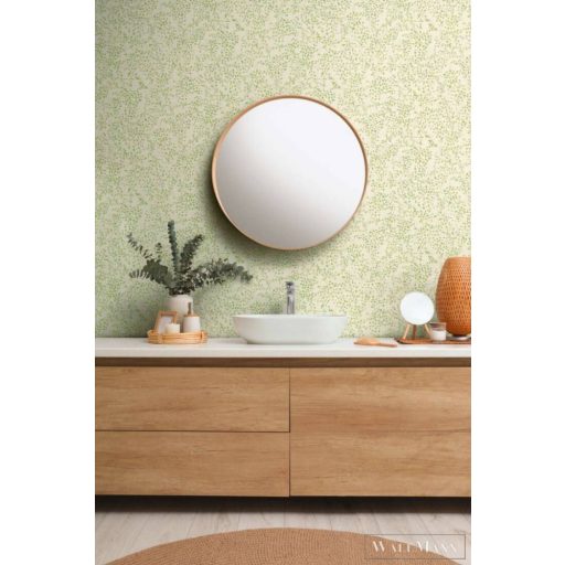 AS CREATION PintWalls 2 39747-2 zöld virágos grafikai tapéta