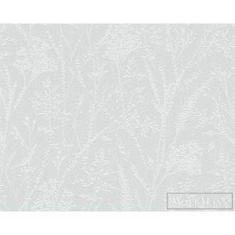   AS CREATION Pure Elegance 39766-2 zöld leveles vidéki tapéta