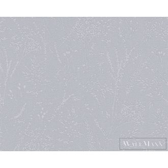   AS CREATION Pure Elegance 39766-3 szürke leveles vidéki tapéta