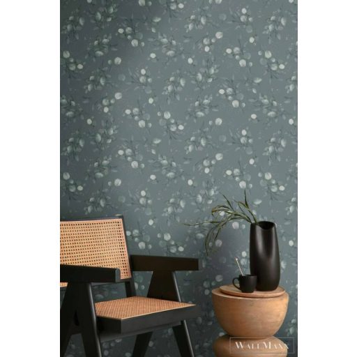 AS CREATION Pure Elegance 39768-3 zöld levél természet tapéta