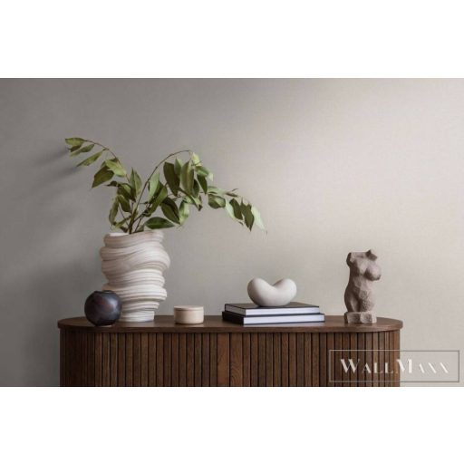 AS CREATION Pure Elegance 39770-6 bézs szövet uni tapéta