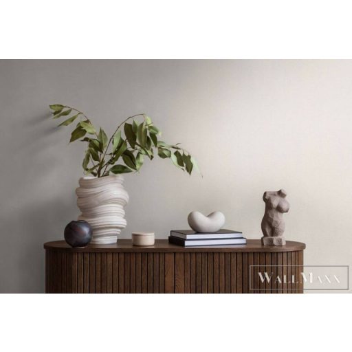 AS CREATION Pure Elegance 39781-2 bézs szövet uni tapéta