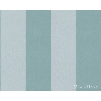  AS CREATION Pure Elegance 39792-8 kék csíkos klasszikus tapéta