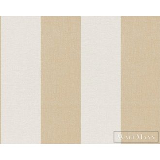   AS CREATION Pure Elegance 39794-2 sárga csíkos klasszikus tapéta