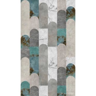   AS CREATION The Wall 3 39834-1 bézs márványos modern,elegáns digitális panel