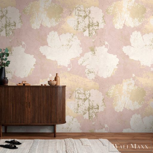 AS CREATION The Wall 3 39838-1 sárga absztrakt modern,elegáns digitális panel