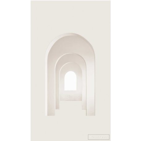 AS CREATION The Wall 3 39842-1 krémszínű boltíves modern,elegáns digitális panel