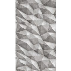   AS CREATION The Wall 3 39844-1 szürke 3d-geometrikus modern,elegáns digitális panel