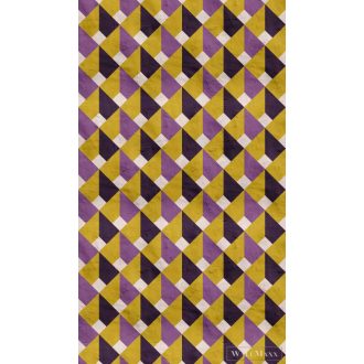   AS CREATION The Wall 3 39849-1 krémszínű 3d-geometrikus modern,elegáns digitális panel