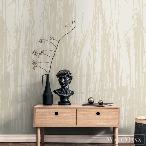 AS CREATION The Wall 3 39878-1 bézs nádas modern,elegáns digitális panel