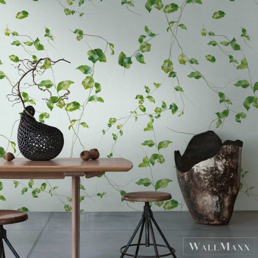 AS CREATION The Wall 3 39880-1 kék leveles klasszikus digitális panel