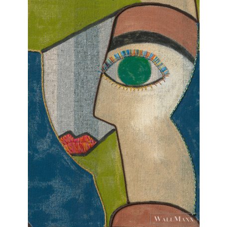 AS CREATION The Wall 3 39890-1 kék picassos modern,elegáns digitális panel