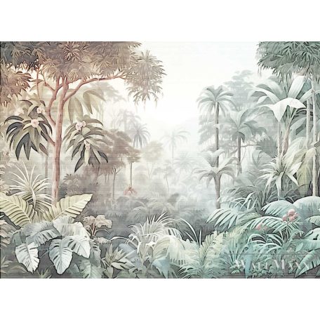 AS CREATION The Wall 3 39901-1 kék dzsungel modern,elegáns digitális panel