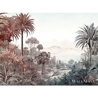   AS CREATION The Wall 3 39903-1 zöld dzsungel modern,elegáns digitális panel