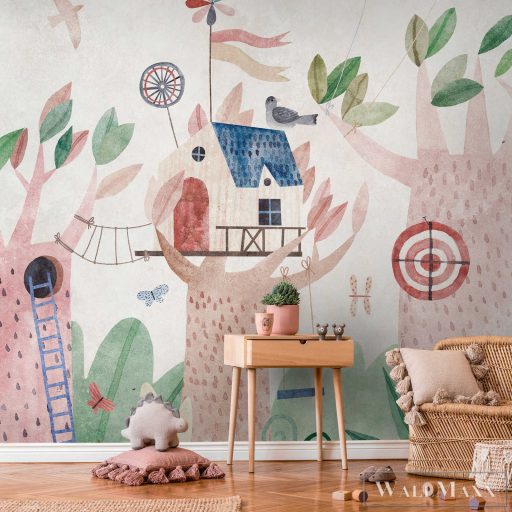 AS CREATION The Wall 3 39906-1 sokszínű mesélős gyerek digitális panel