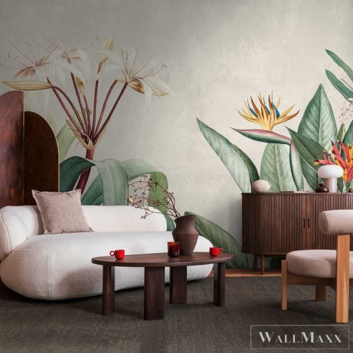 AS CREATION The Wall 3 39917-1 sokszínű virágos modern,elegáns digitális panel